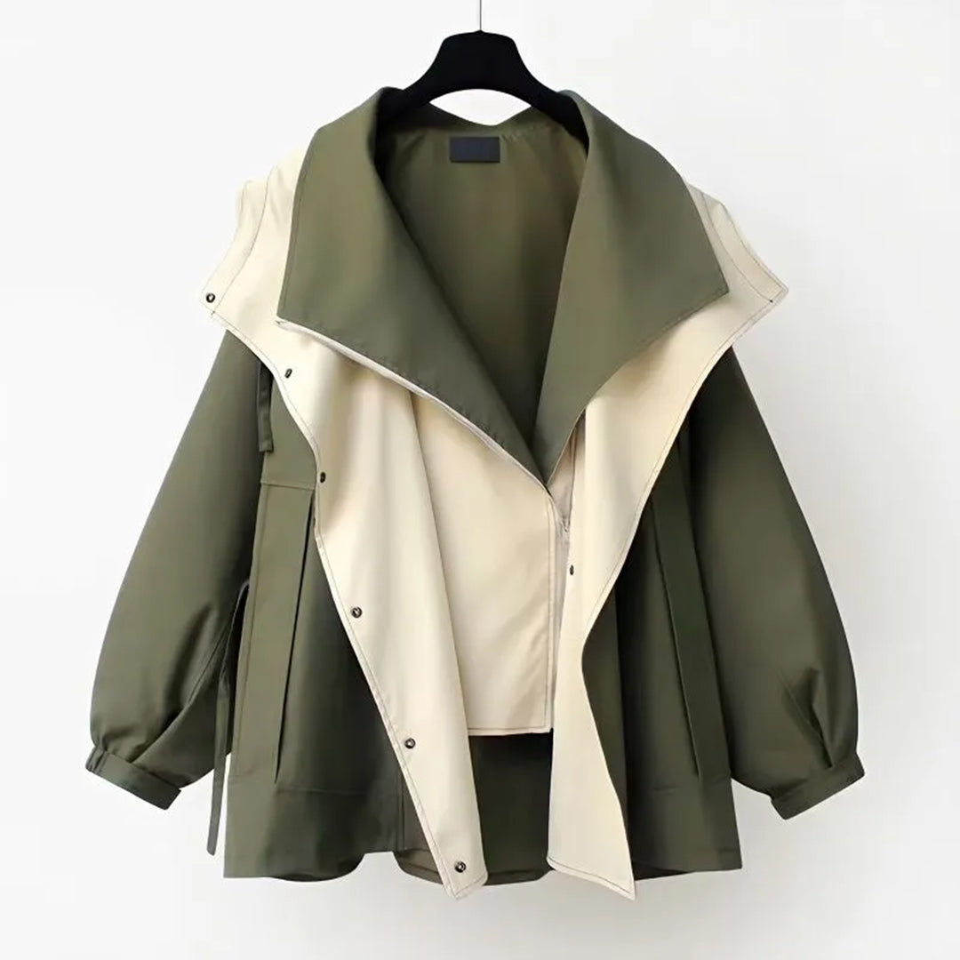 Davellia | Women’s Stylish Hooded Double Layer Jacket