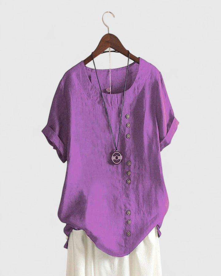 Davellia | Women’s Casual Dandelion Print T-Shirt