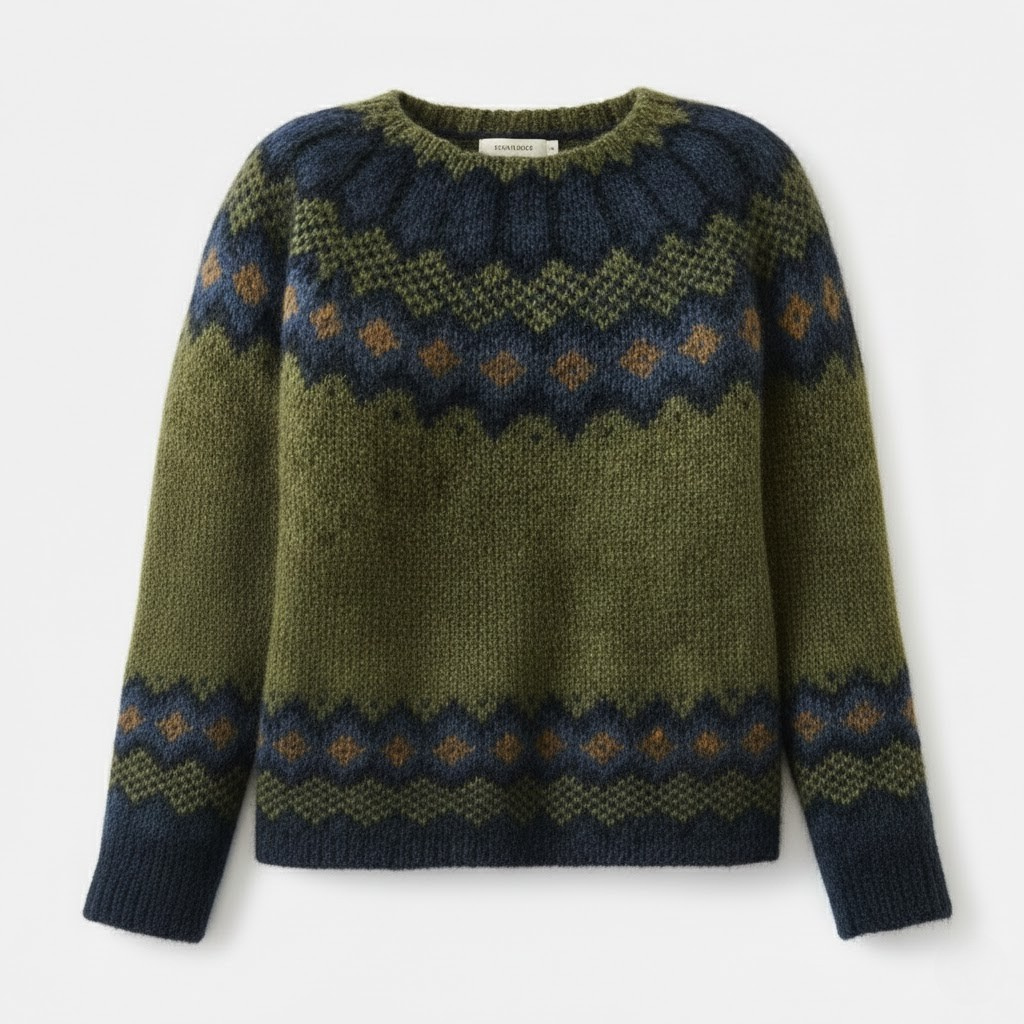 Davellia | Heritage Nordic Knit Sweater