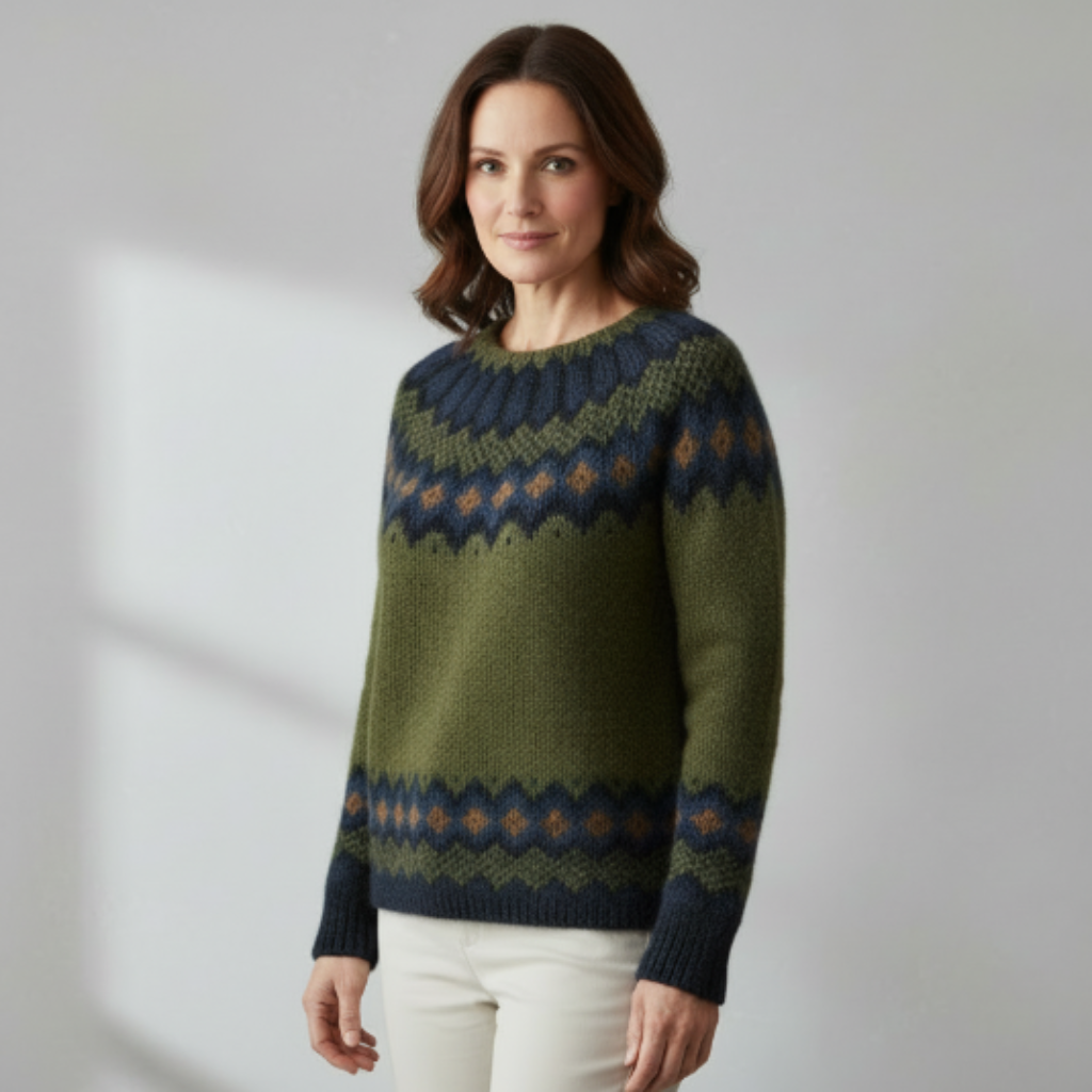Davellia | Heritage Nordic Knit Sweater