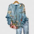 Davellia | Vintage Print Inspired Top