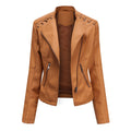Davellia | Women’s Trendy Zipper Front Jacket