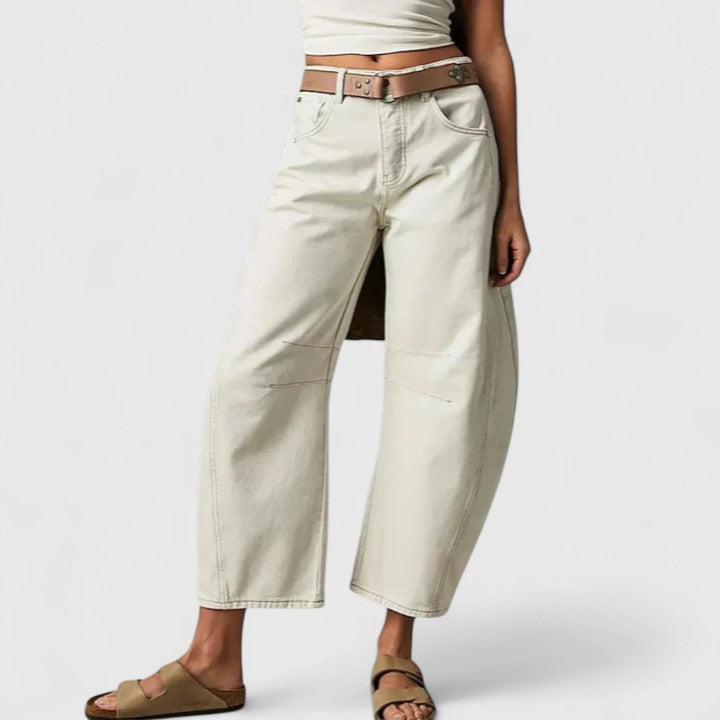 Davellia | Women’s Wide Leg Denim Jeans