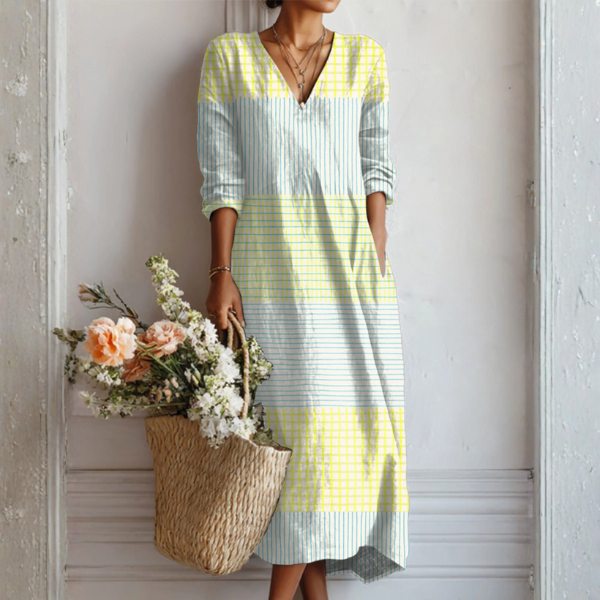 Davellia | Crisp Linen Dress