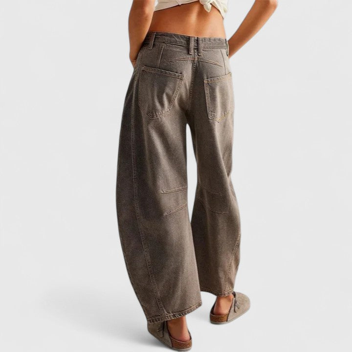 Davellia | Women’s Wide Leg Denim Jeans