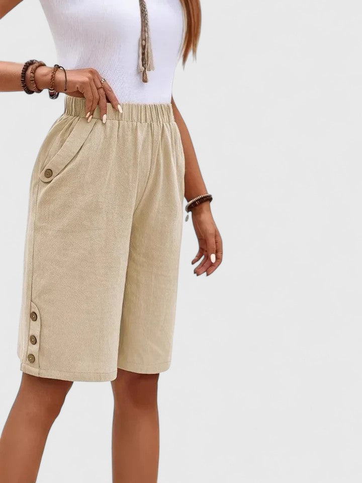 Davellia | Women’s Relaxed Linen Comfort Pants