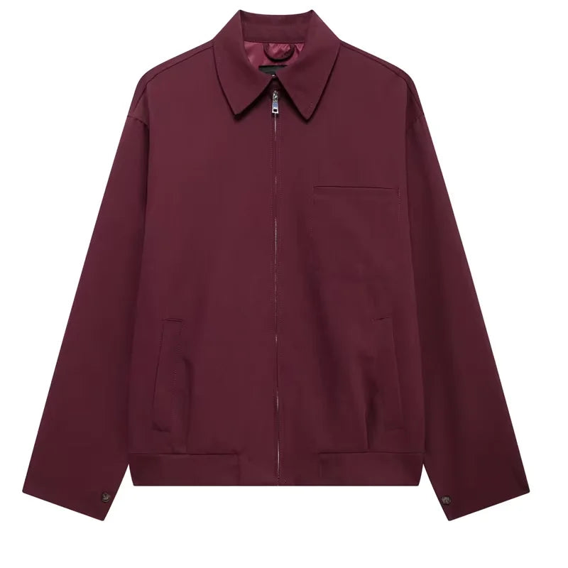 Davellia | Women's Zip-Up Bomber Jacket