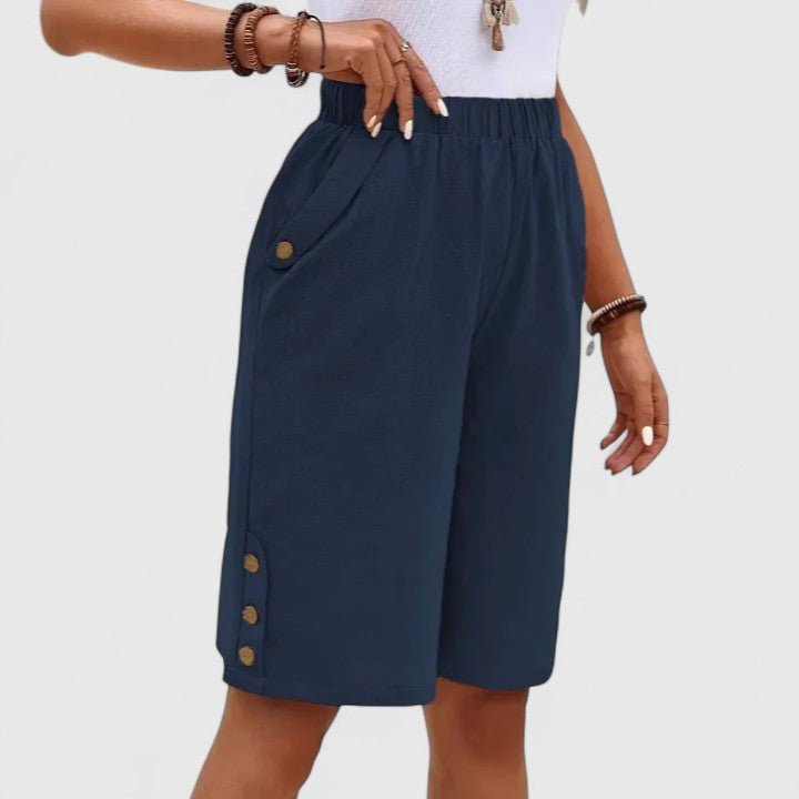 Davellia | Women’s Relaxed Linen Comfort Pants