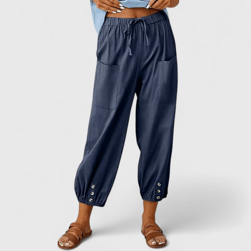 Davellia | Women’s Relaxed Utility Summer Pants