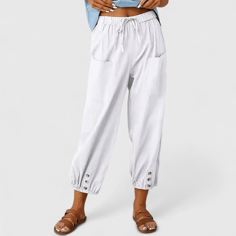 Davellia | Women’s Relaxed Utility Summer Pants