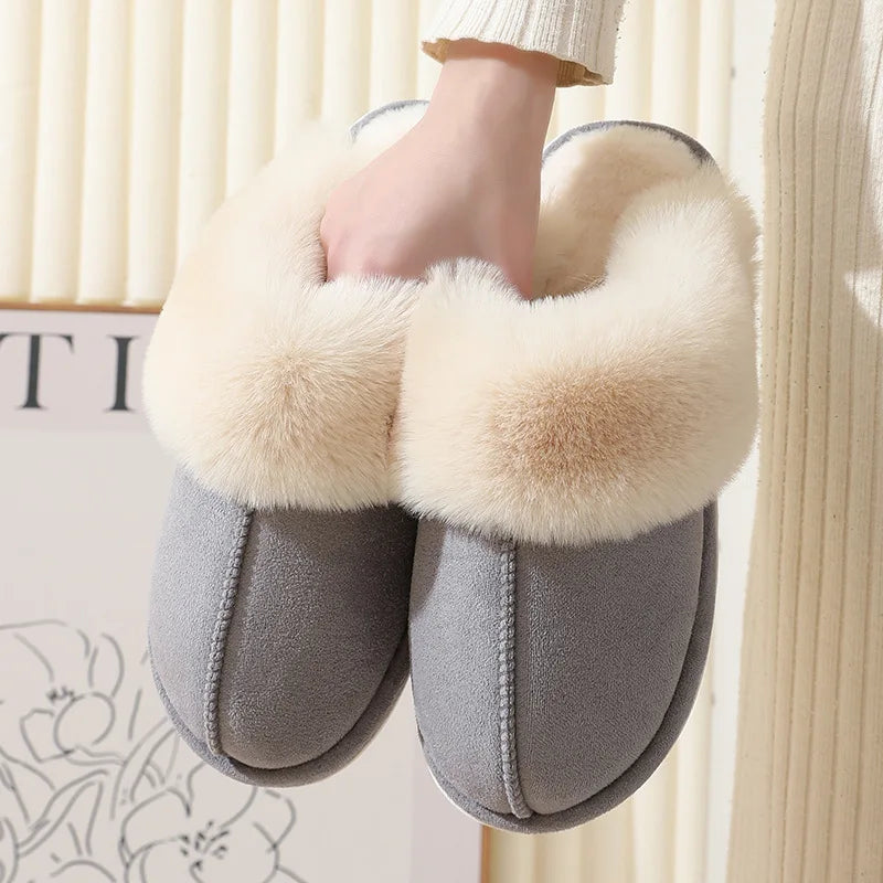 Davellia | Women’s Plush Fur Indoor Slippers