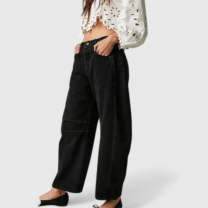 Davellia | Women’s Wide Leg Denim Jeans