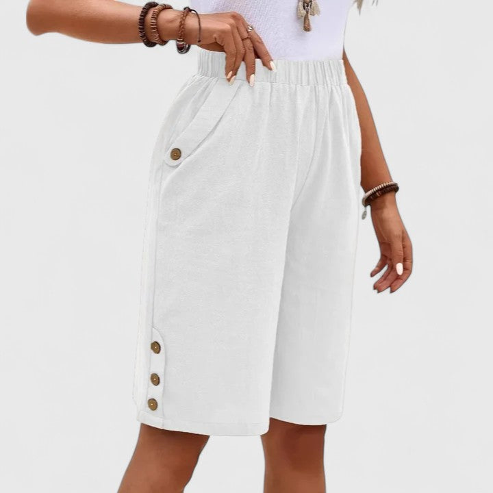 Davellia | Women’s Relaxed Linen Comfort Pants