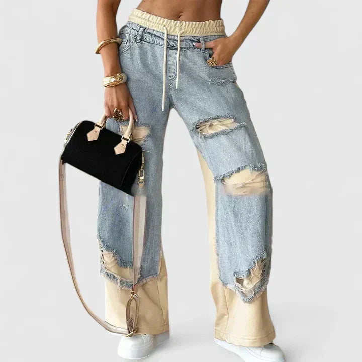Davellia | Women’s Classic Flare Denim Jeans