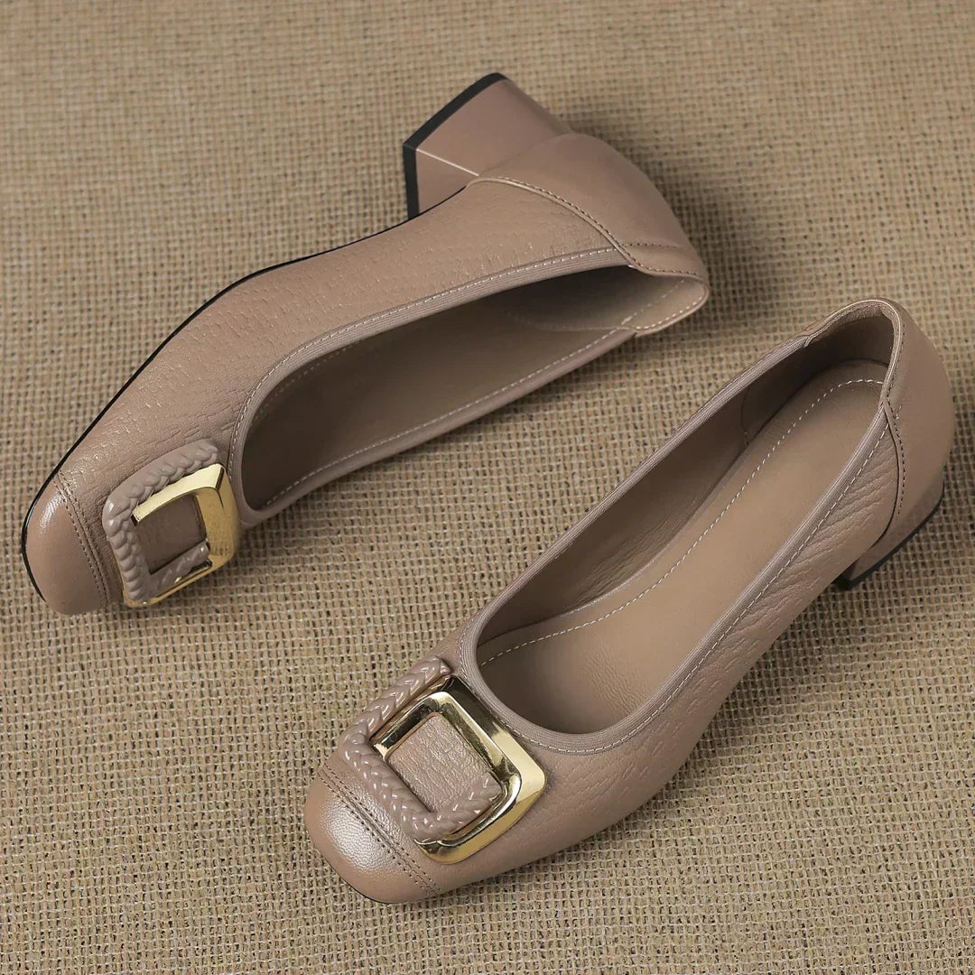 Davellia | Chic Comfort Heels - Effortless Everyday Elegance