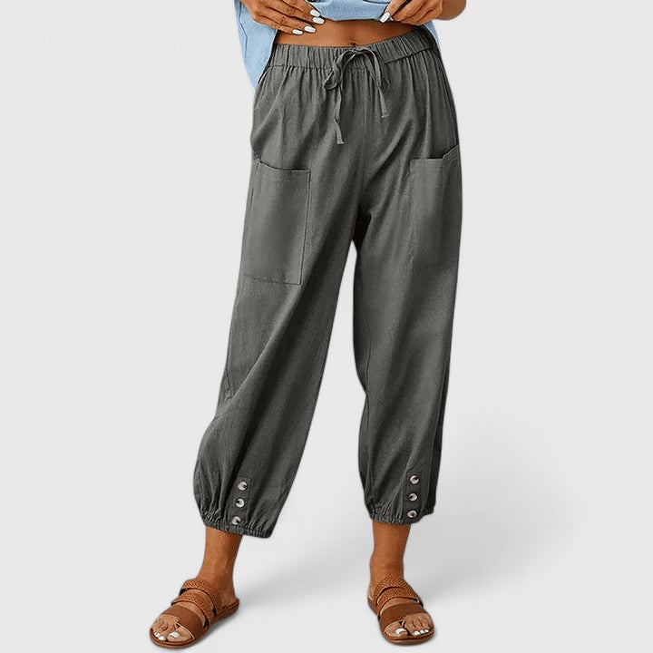 Davellia | Women’s Relaxed Utility Summer Pants