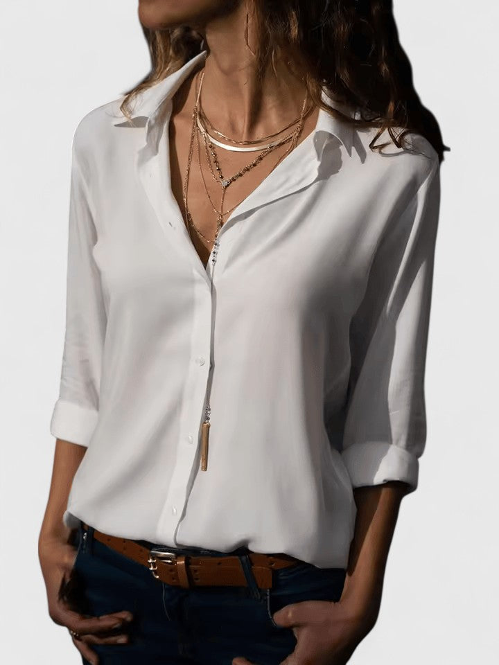 Davellia | Women’s Elegant Button-Up Blouse