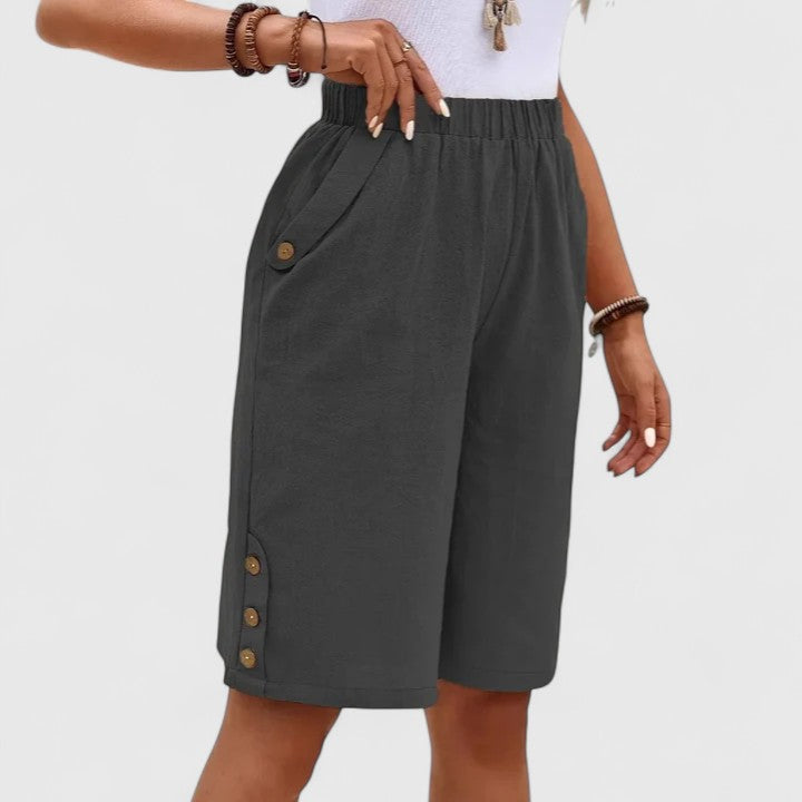 Davellia | Women’s Relaxed Linen Comfort Pants