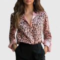 Davellia | Elegant Leopard Printed Blouse