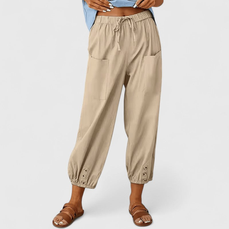 Davellia | Women’s Relaxed Utility Summer Pants