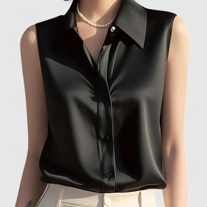Davellia | Sophisticated Sleeveless Blouse