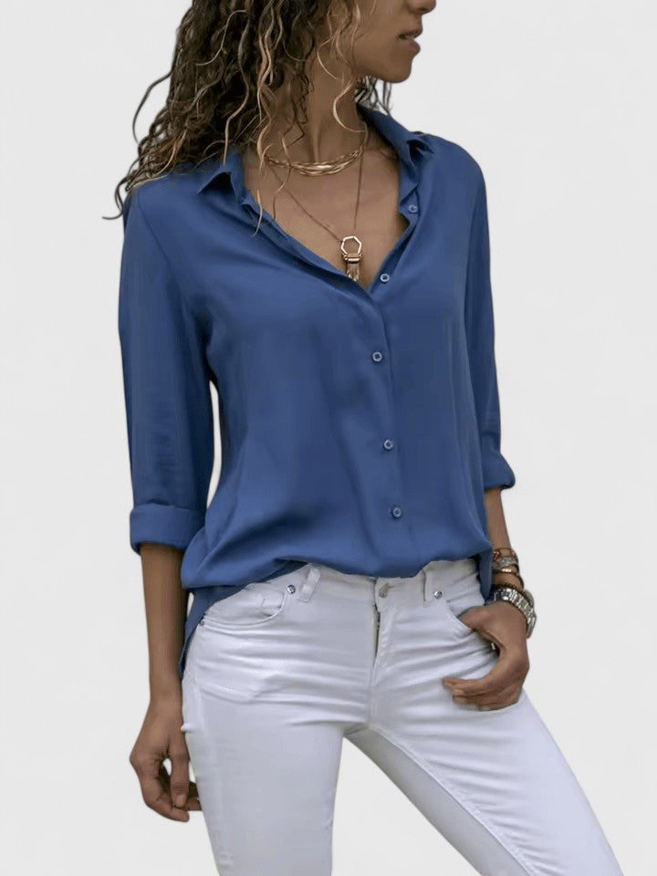Davellia | Women’s Elegant Button-Up Blouse