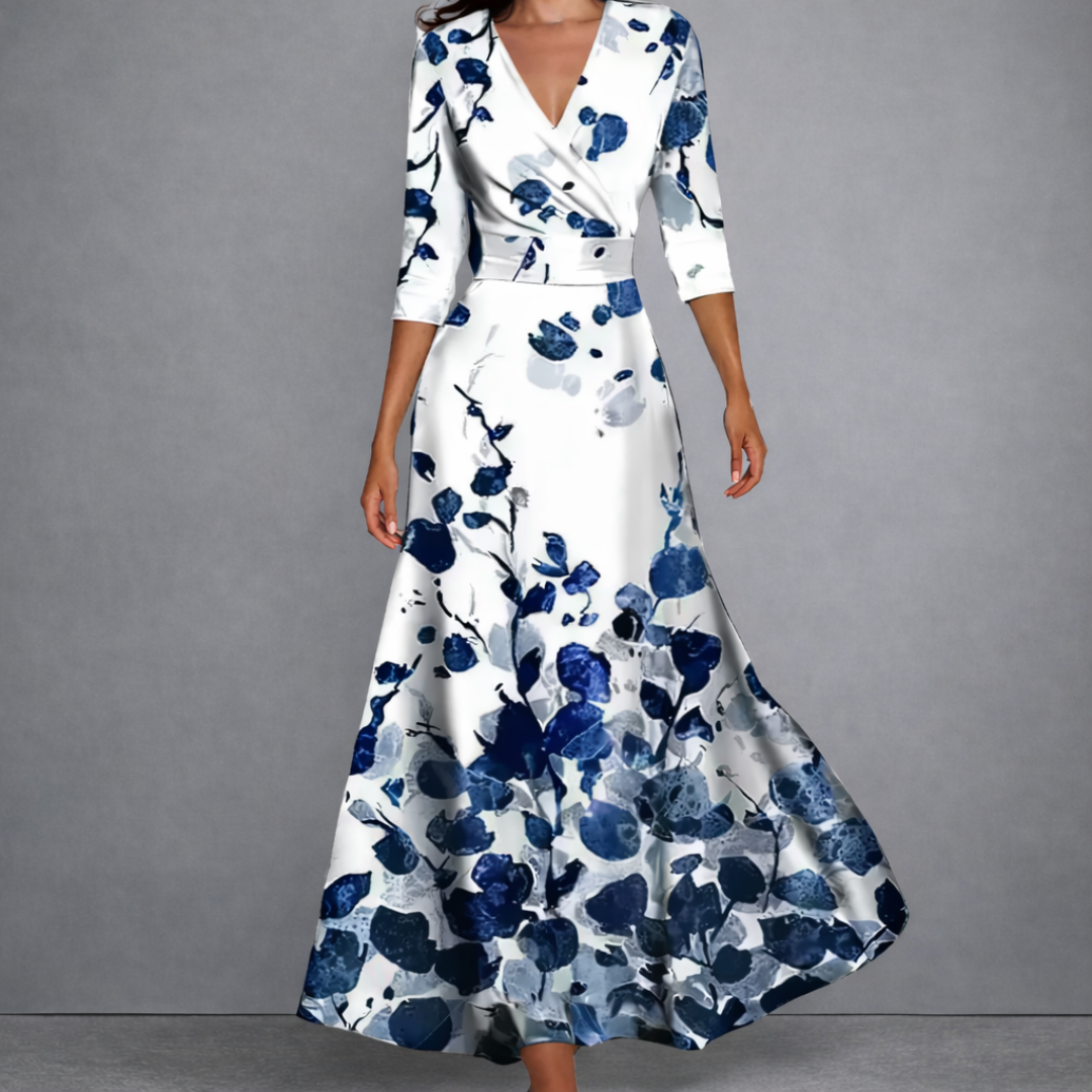 Davellia | Elegant Flowing Maxi Dress