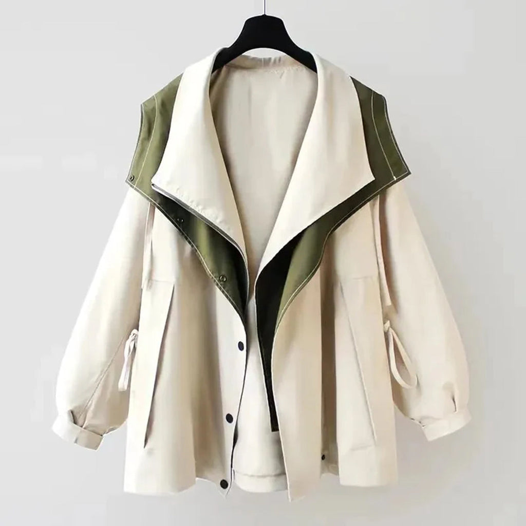 Davellia | Women’s Stylish Hooded Double Layer Jacket