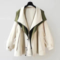 Davellia | Women’s Stylish Hooded Double Layer Jacket