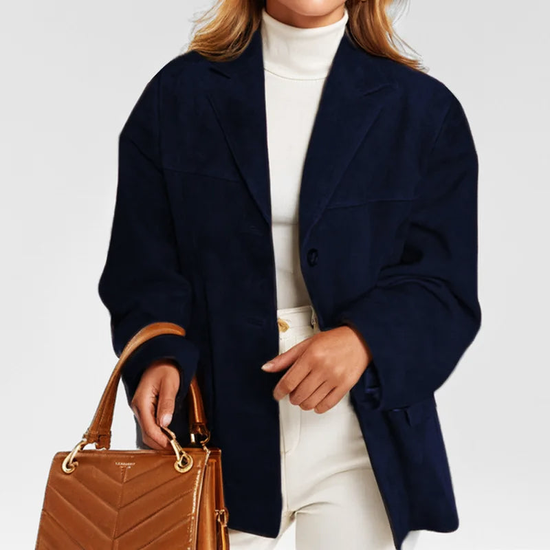 Davellia | Women’s Stylish Button-Down Blazer Jacket