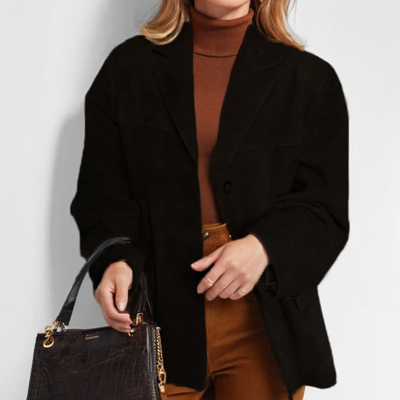 Davellia | Women’s Stylish Button-Down Blazer Jacket
