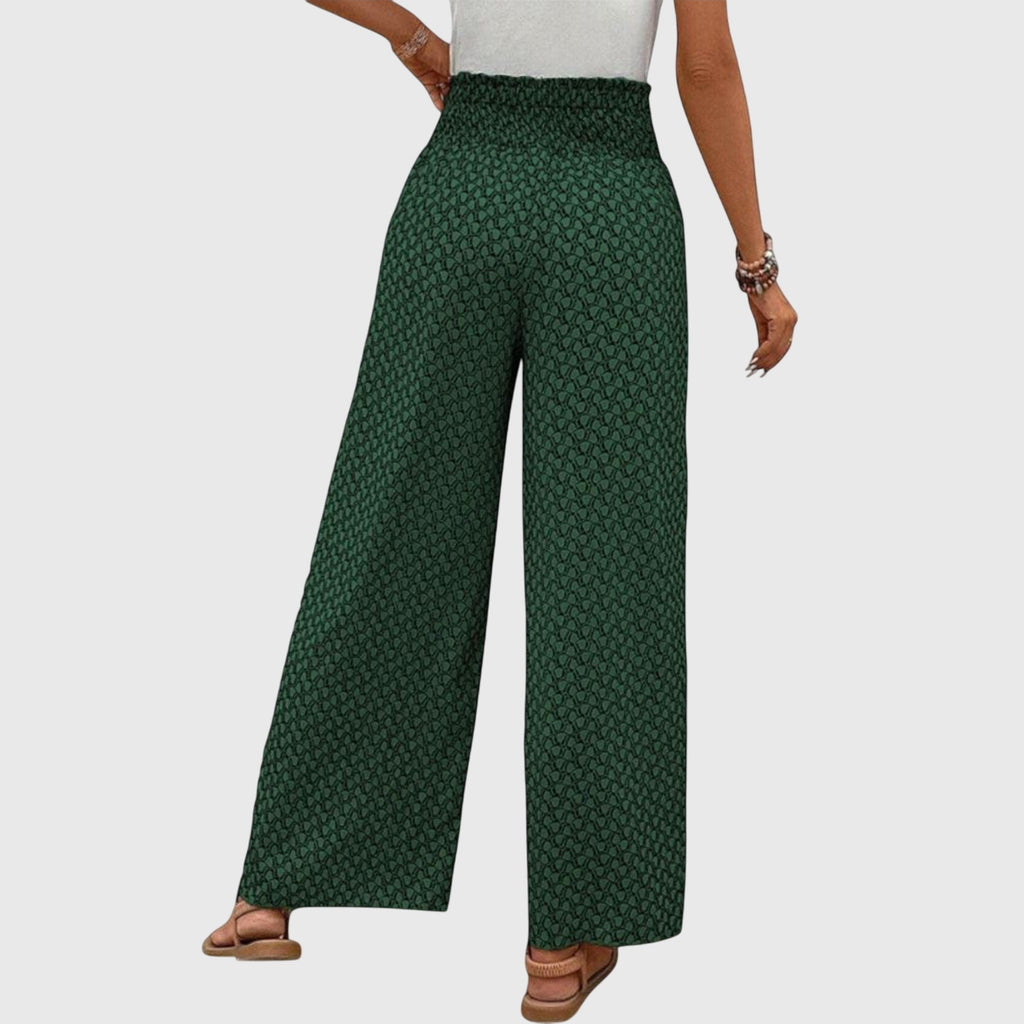 Davellia | Women’s Printed Wide Leg Summer Pants