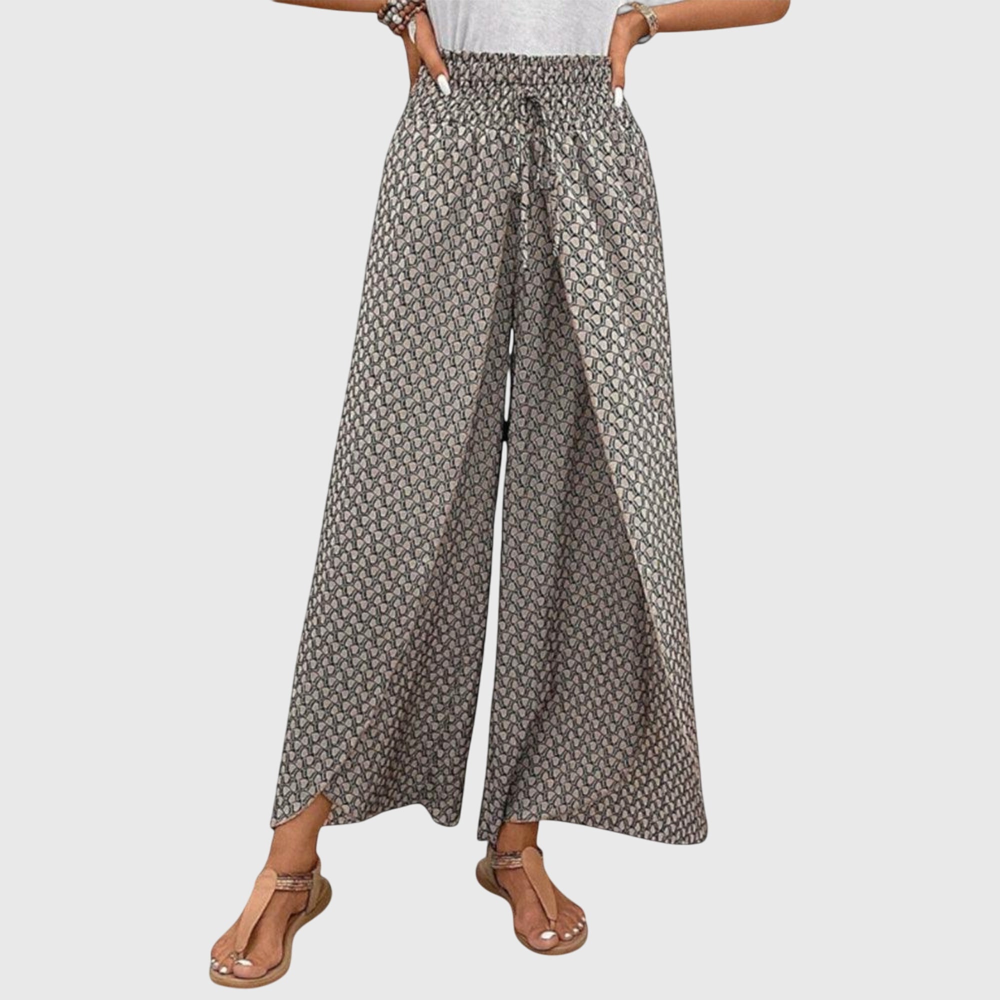 Davellia | Women’s Printed Wide Leg Summer Pants