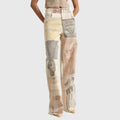 Davellia | Women’s Patchwork Statement Pants