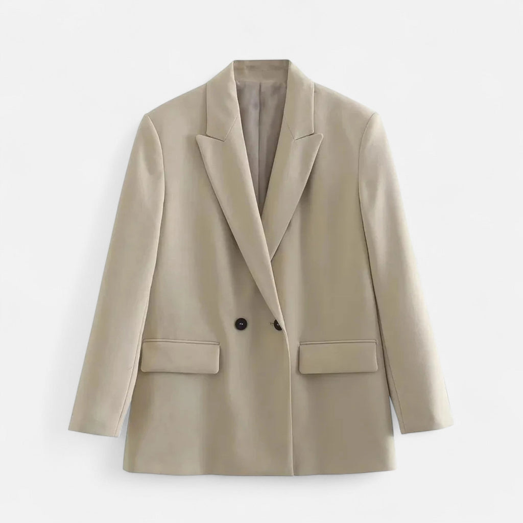 Davellia | Women’s Double-Breasted Vintage Blazer