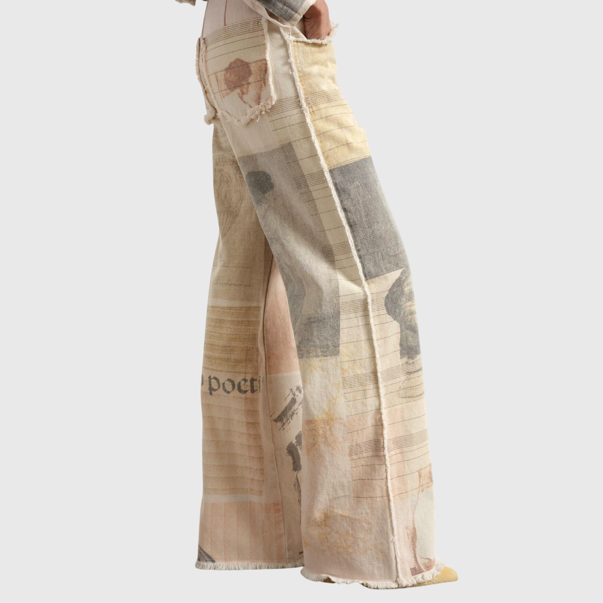 Davellia | Women’s Patchwork Statement Pants