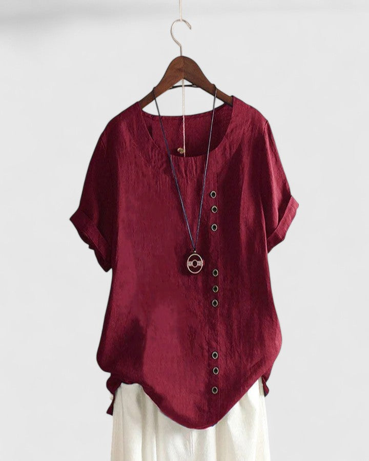 Davellia | Women’s Casual Dandelion Print T-Shirt