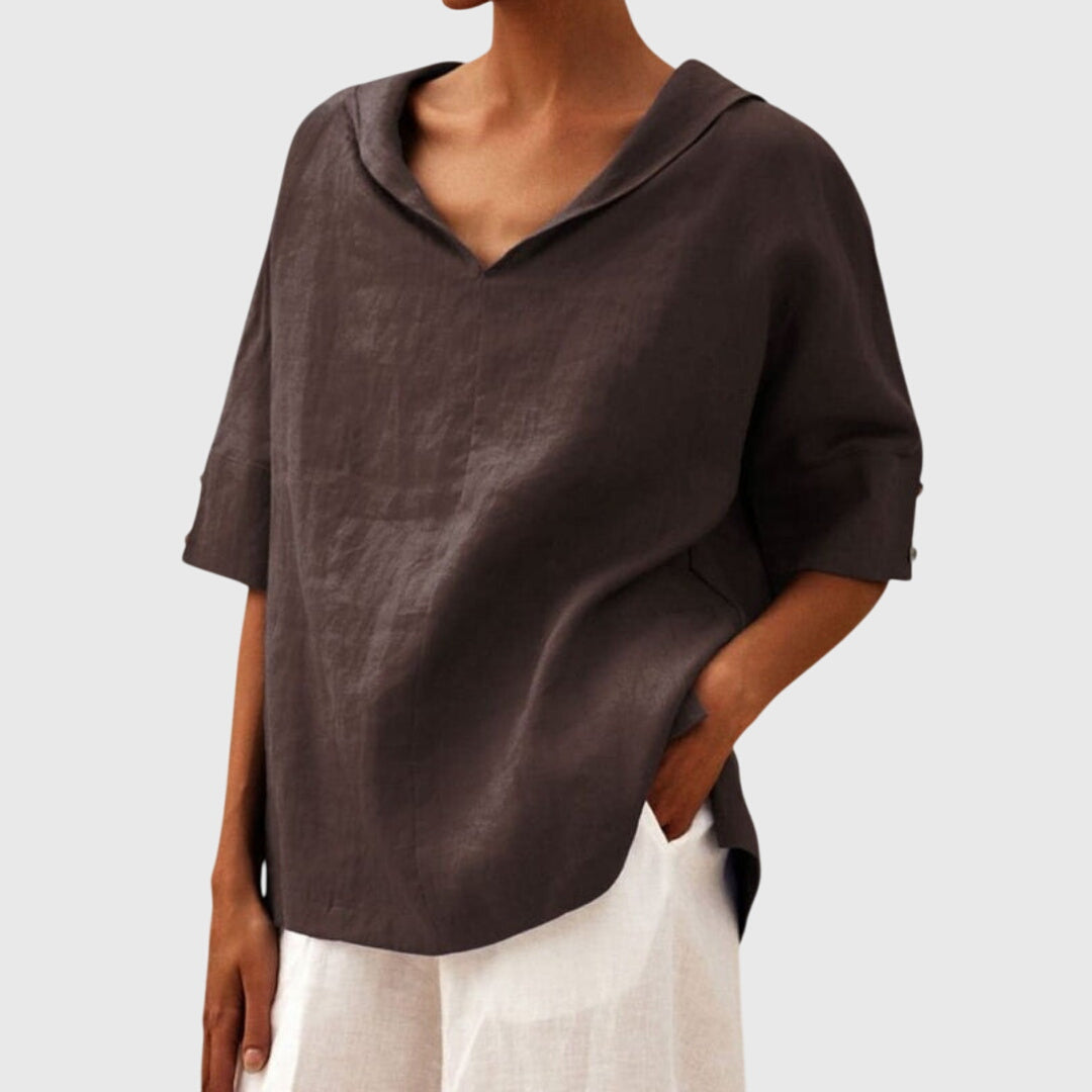 Davellia | Casual Loose-Fit Blouse