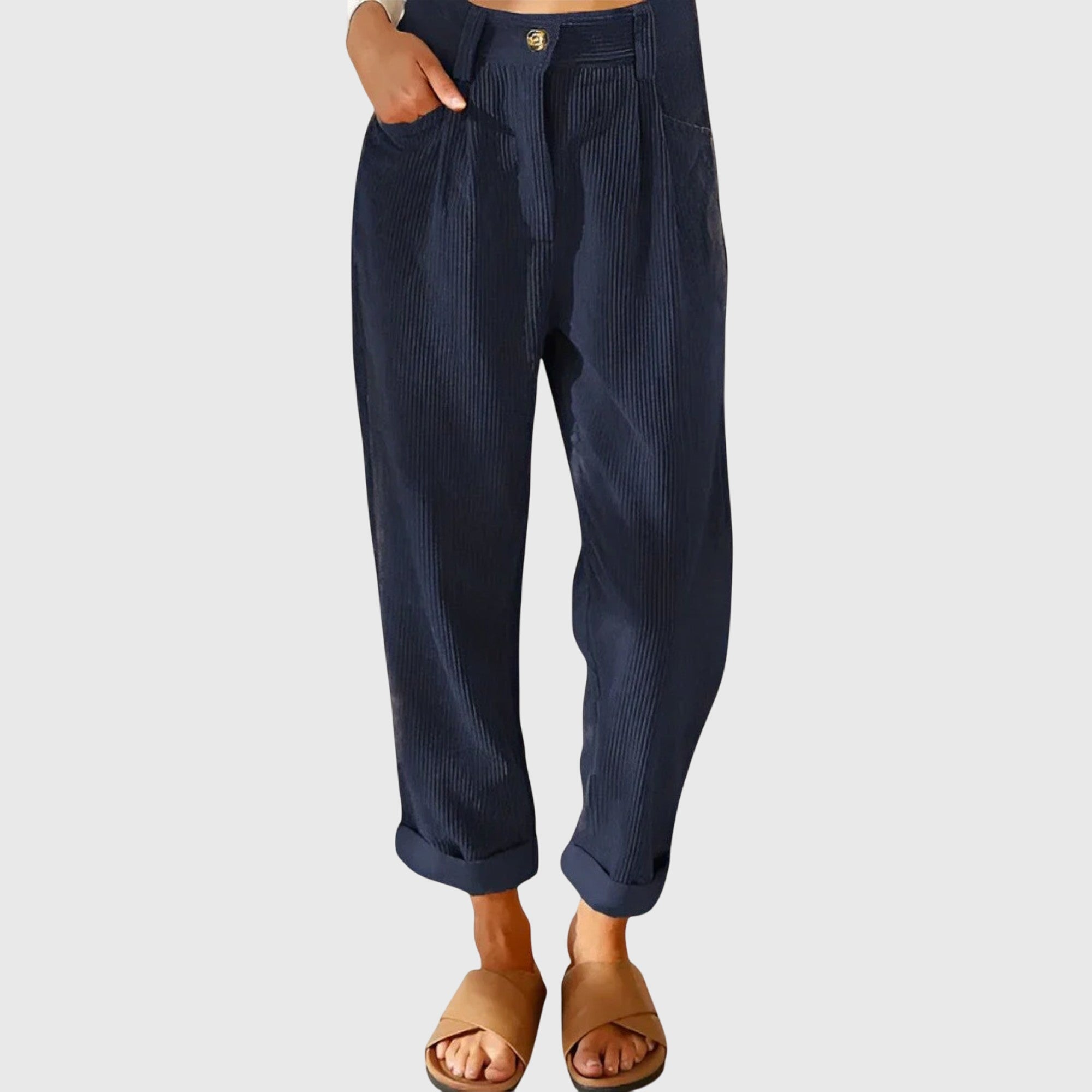 Davellia | Women’s High Waist Tapered Pants
