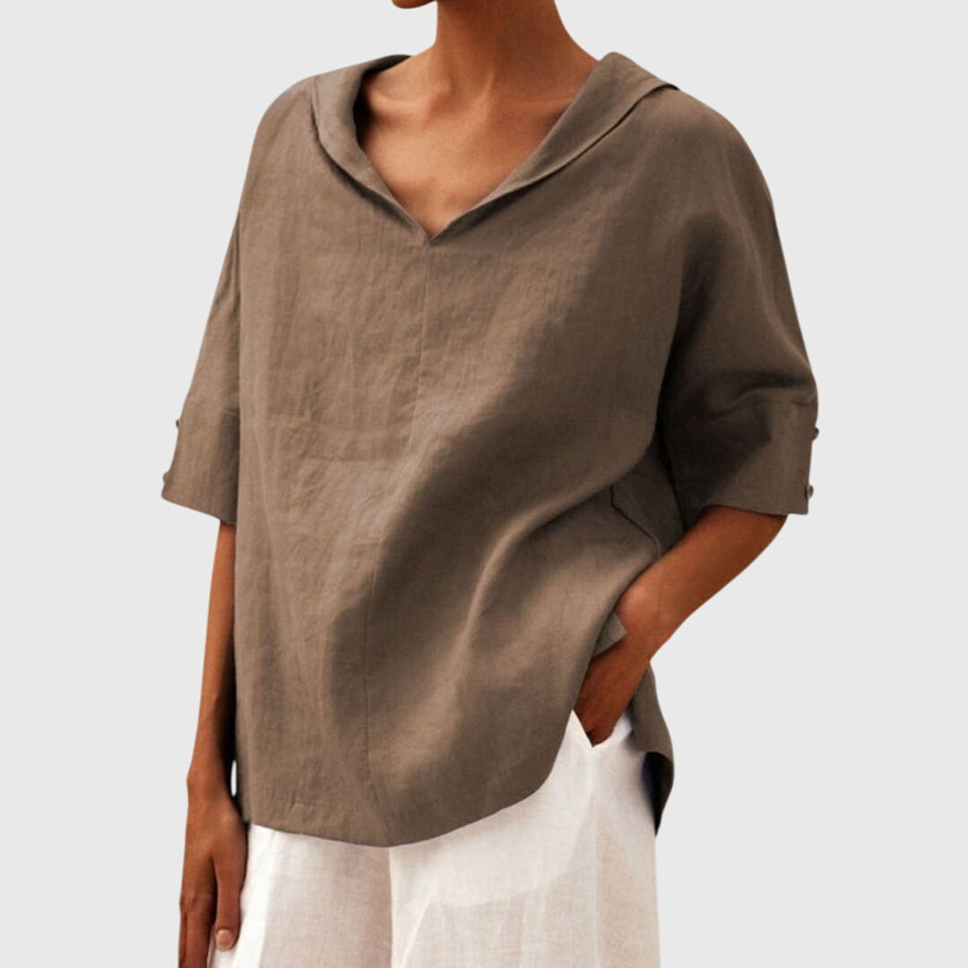 Davellia | Casual Loose-Fit Blouse