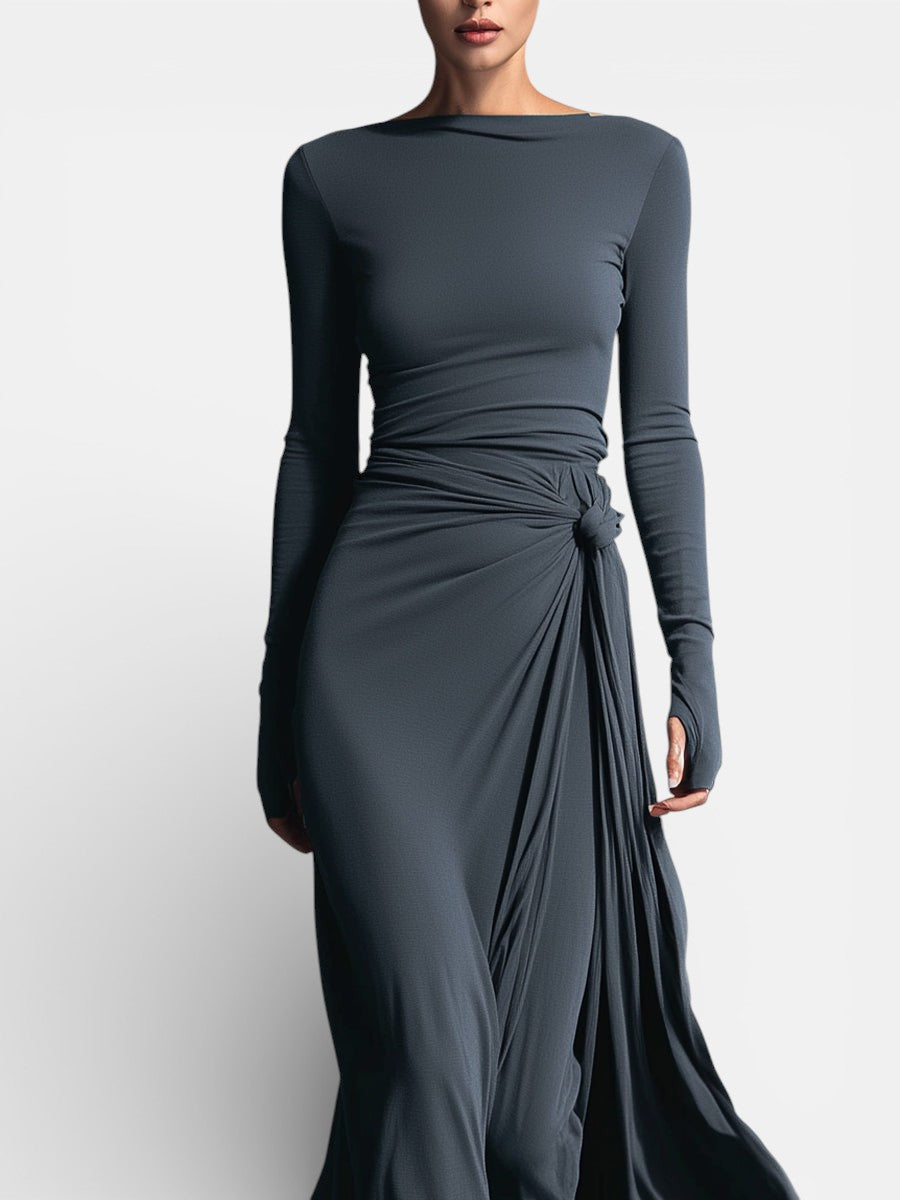 Davellia | Maxi Dress With Side Knot