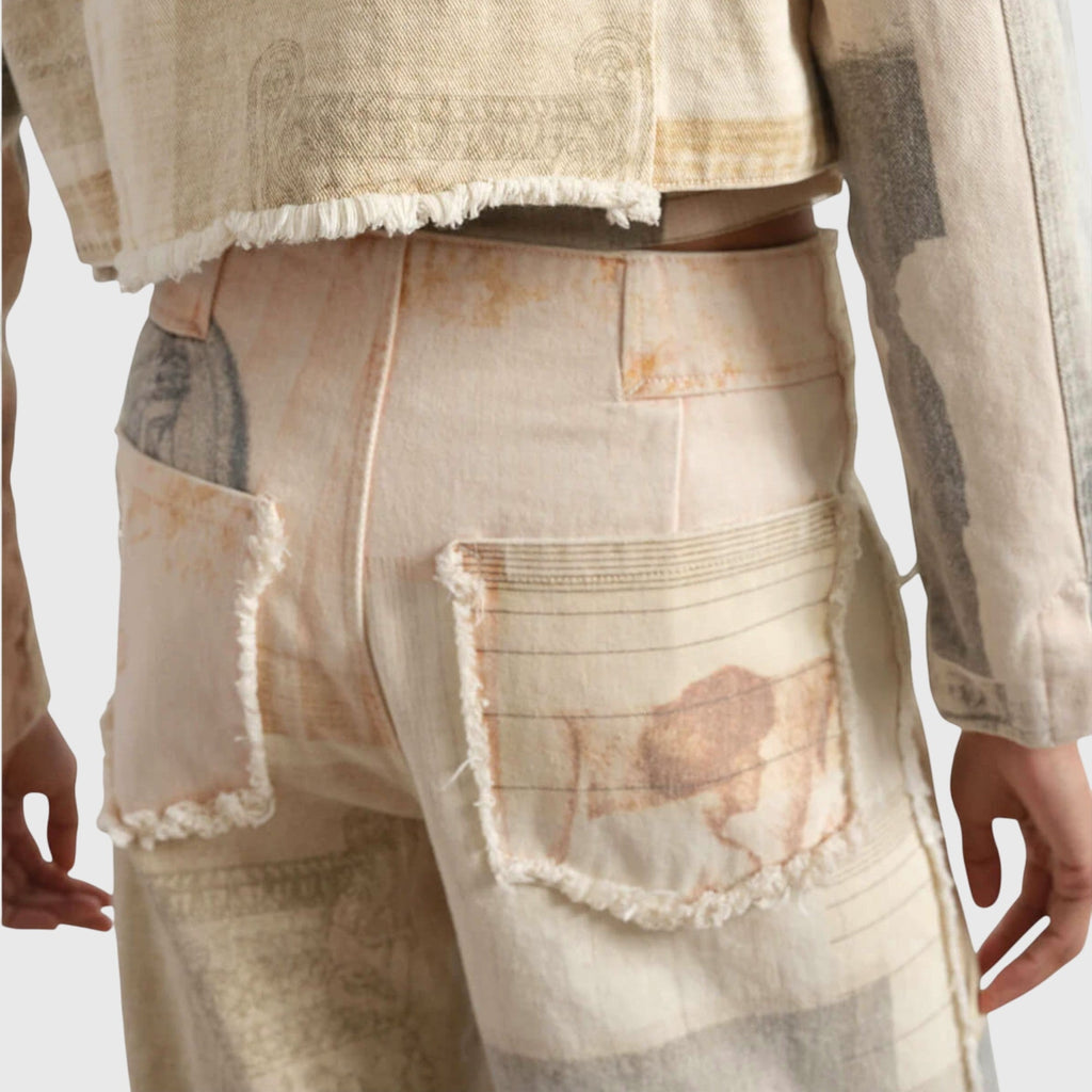 Davellia | Women’s Patchwork Statement Pants