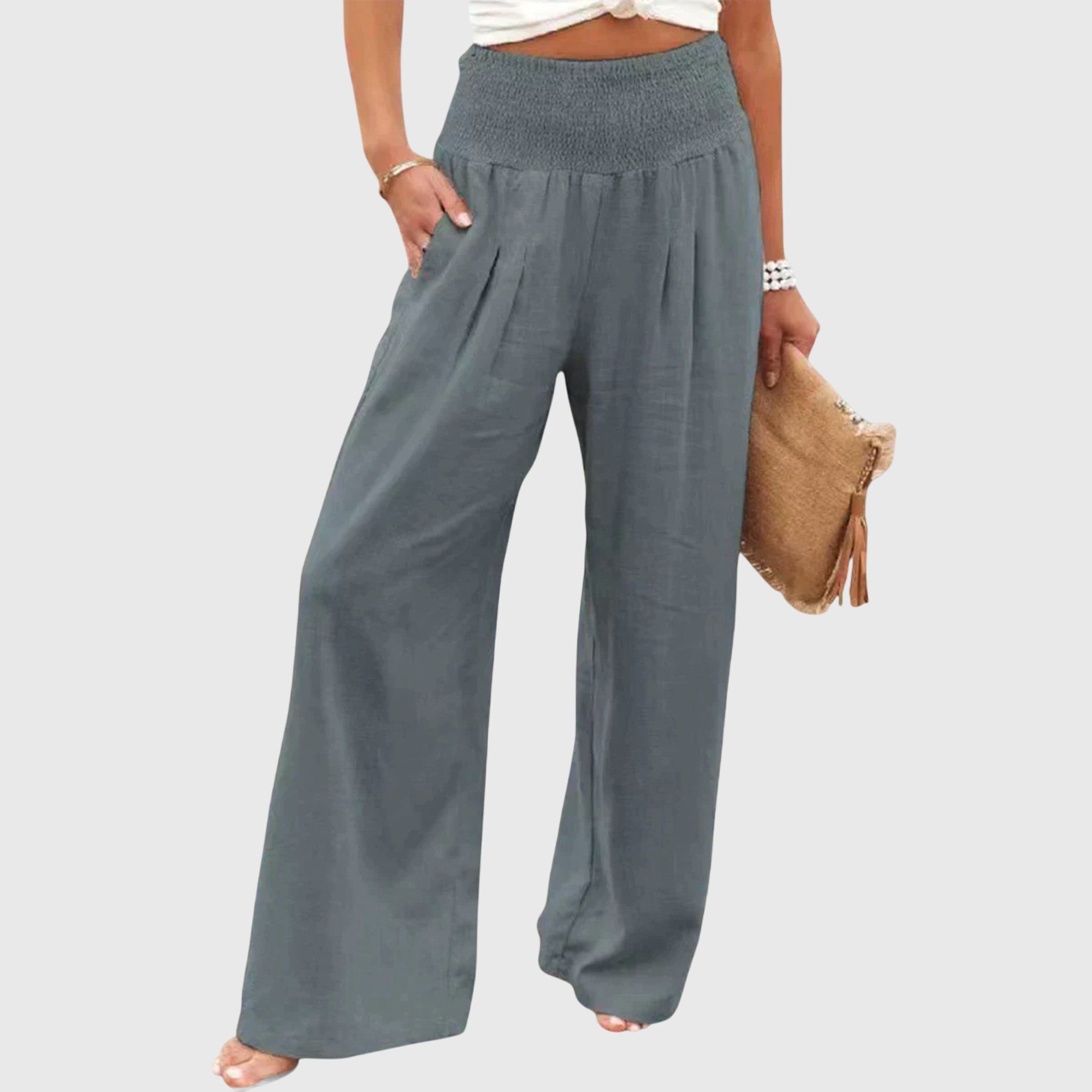 Davellia | Women’s Minimal Chic Straight Pants