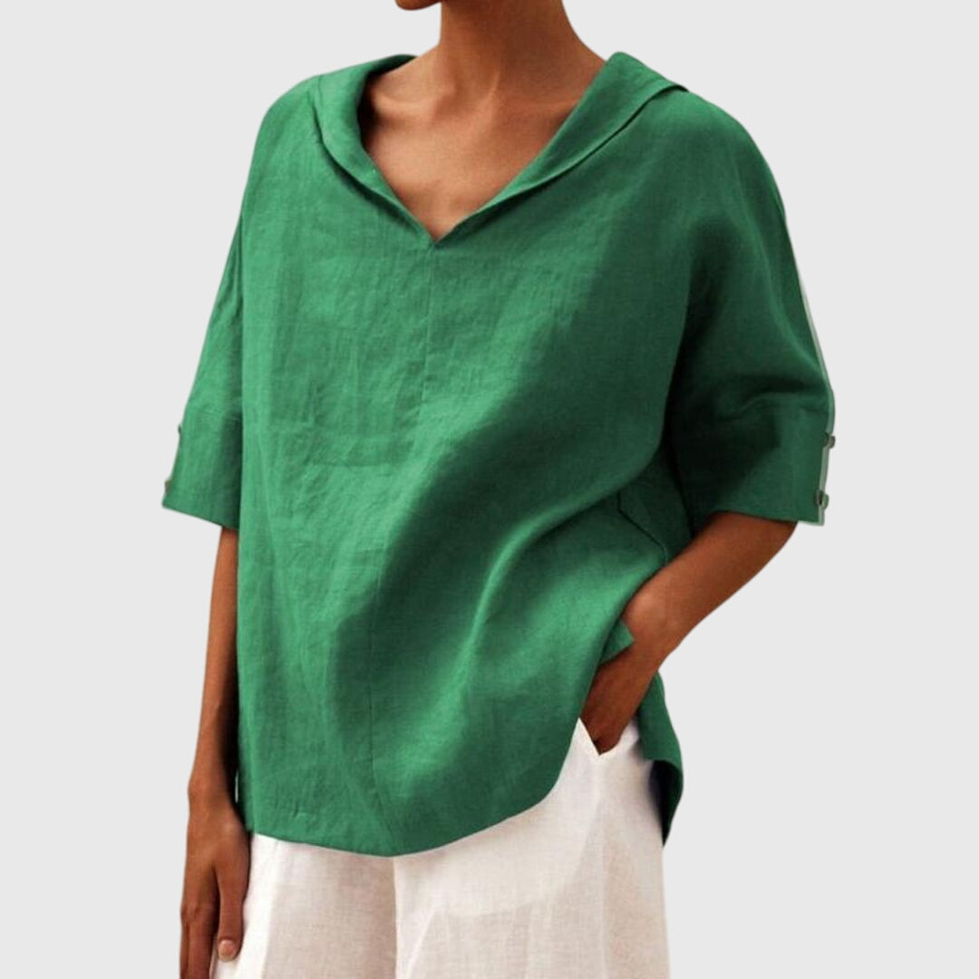 Davellia | Casual Loose-Fit Blouse