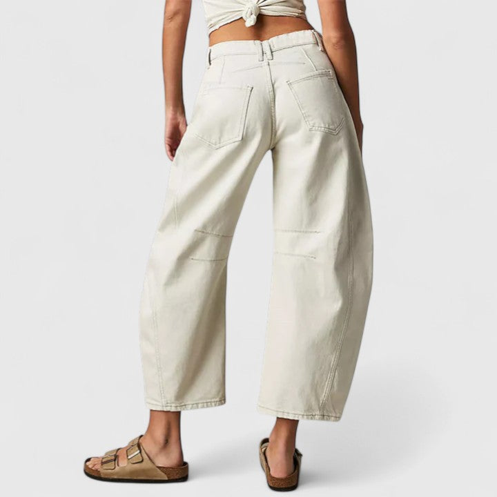 Davellia | Women’s Wide Leg Denim Jeans