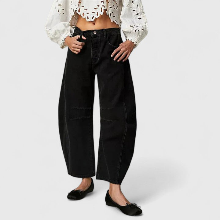 Davellia | Women’s Wide Leg Denim Jeans