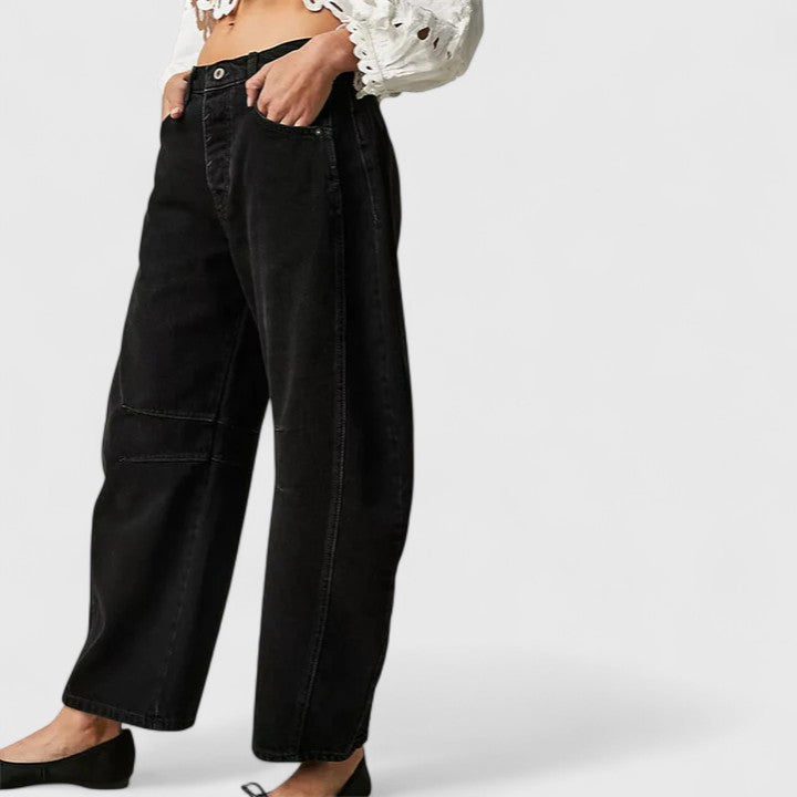 Davellia | Women’s Wide Leg Denim Jeans