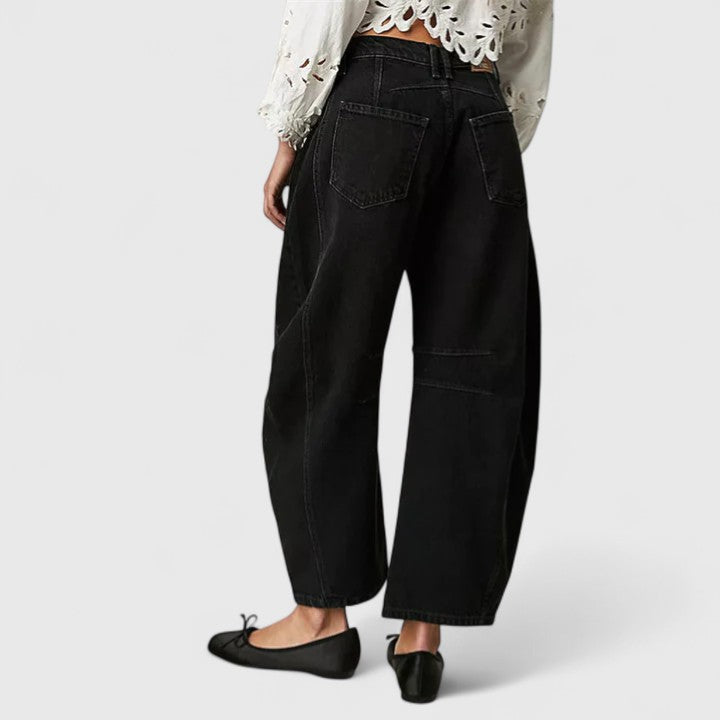 Davellia | Women’s Wide Leg Denim Jeans