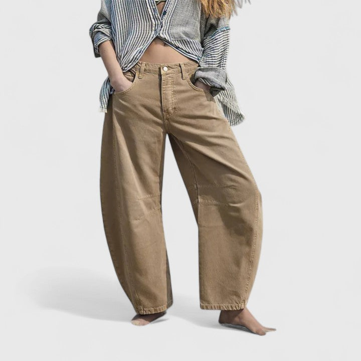 Davellia | Women’s Wide Leg Denim Jeans