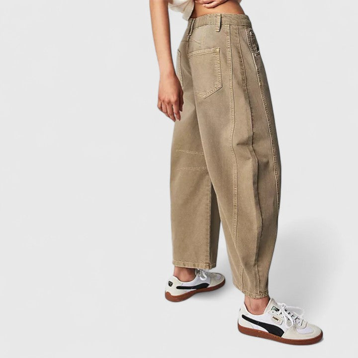 Davellia | Women’s Wide Leg Denim Jeans